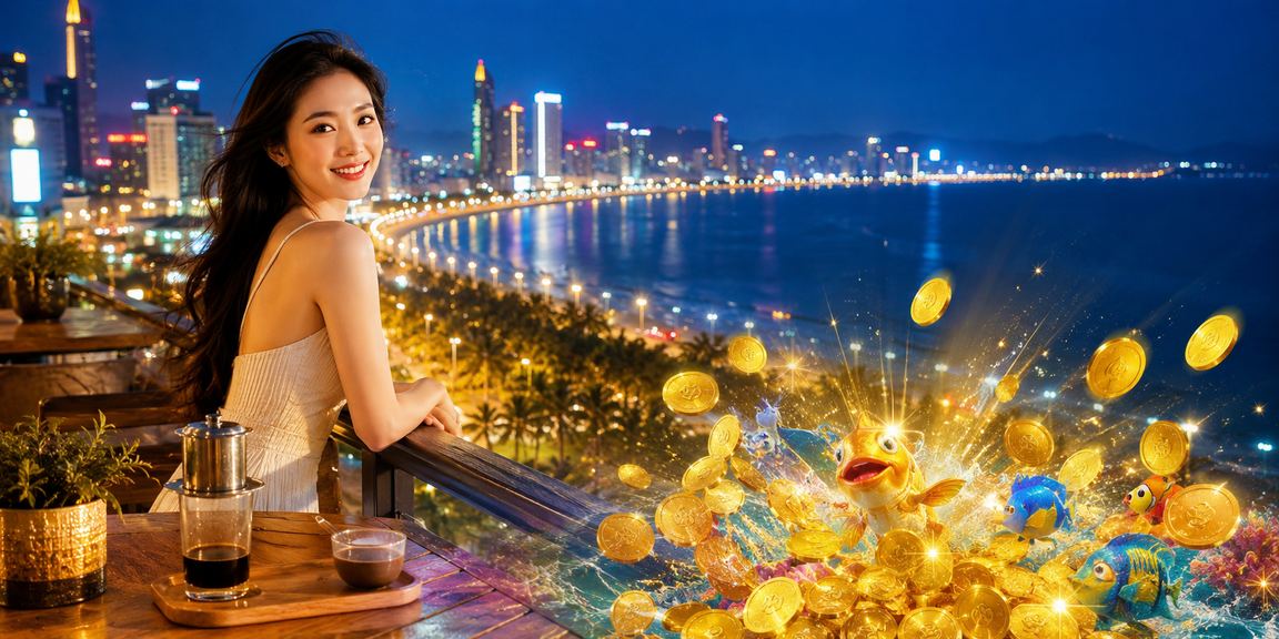 Khung cảnh đặt cược casino và cà phê tại Đà Nẵng